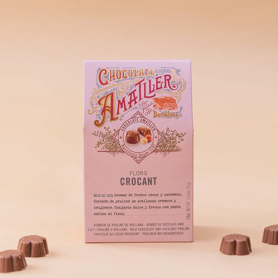 Bombones Flores Crocant Amatller 72g
