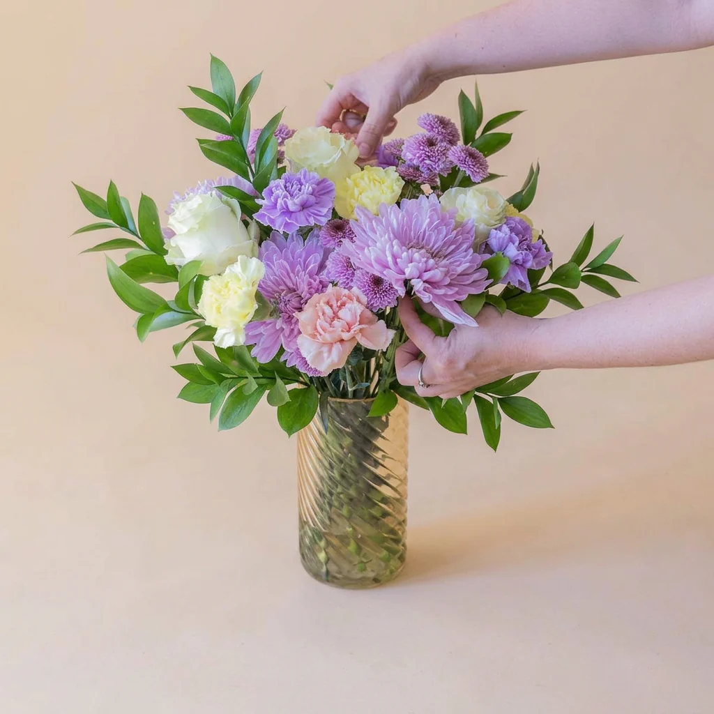 El Pastel - Ramo con flores crema - Image 9