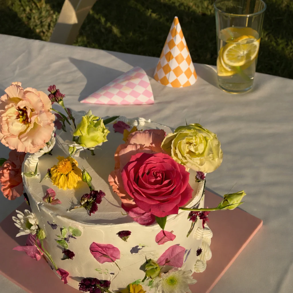 Feliz Cumple - Ramo de flores y kit de cumpleaños - Image 8
