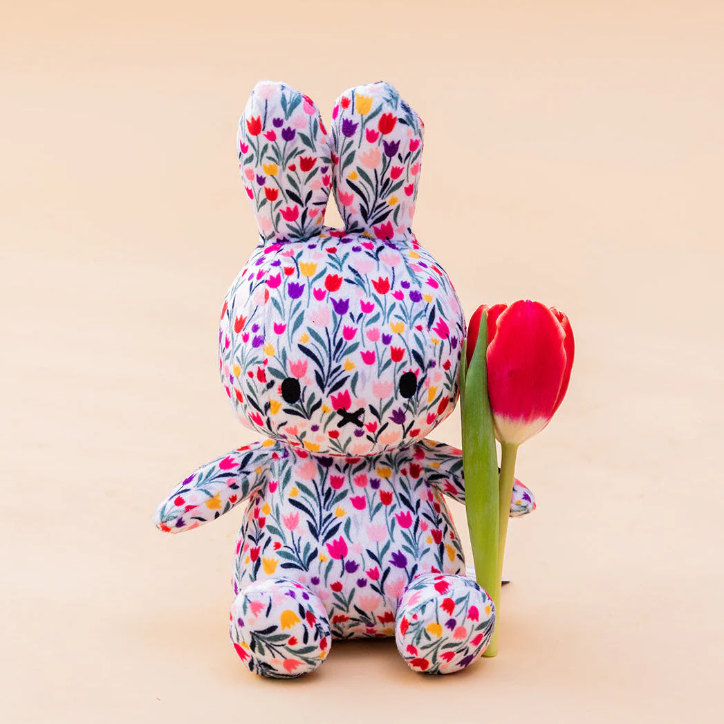 Peluche Miffy Tulipanes 23cm