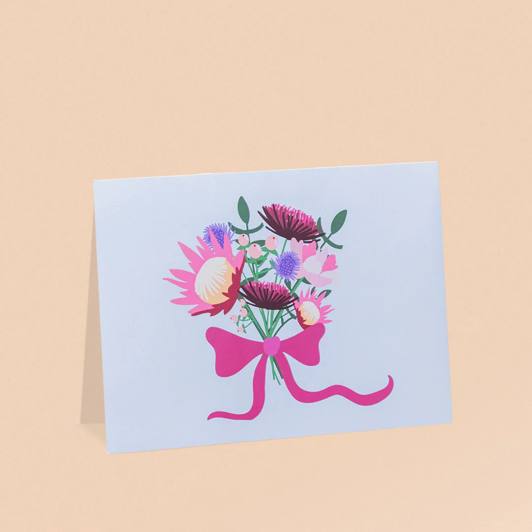 Protea Floral - Tarjeta