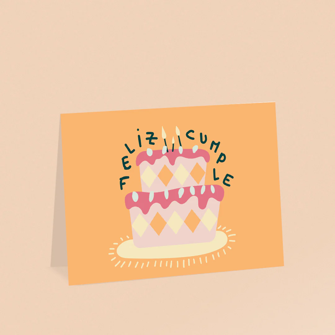 Feliz cumple - Tarjeta